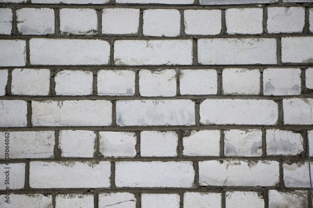 White brick wall texture, background for design White brick wall texture, background for design