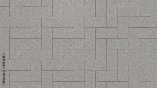 Background texture of rectangular shaped tiles in arrow pattern.
