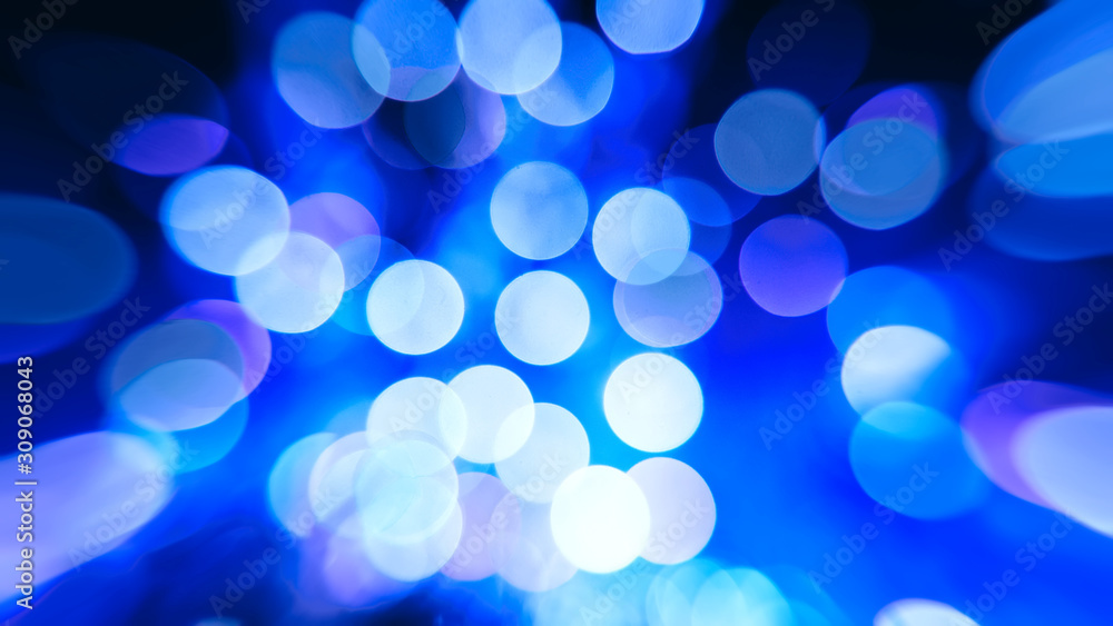 Blue abstract dynamics bokeh background Blue abstract dynamics bokeh background