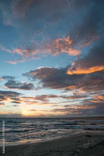 Ionian sea, sunset, italy © Cesare Palma