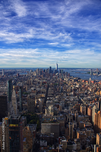 new york from empire state building