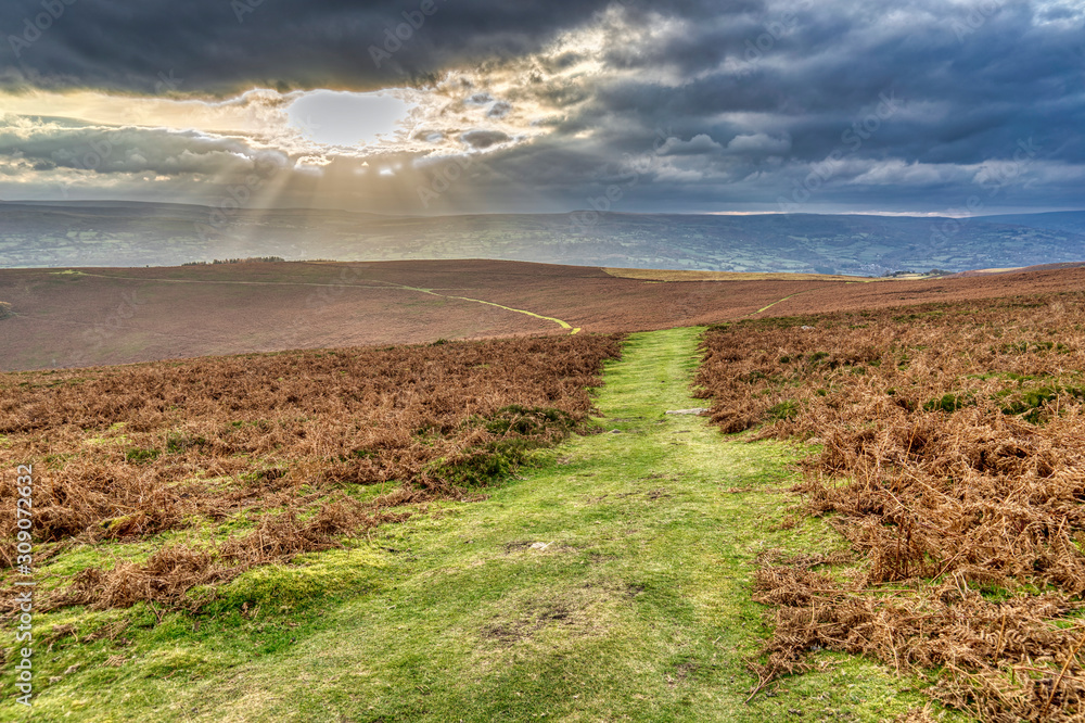 Sugar Loaf view wales brecon beacon view nature landscape UK United Kingdom Sugar Loaf view wales brecon beacon view nature landscape UK United Kingdom