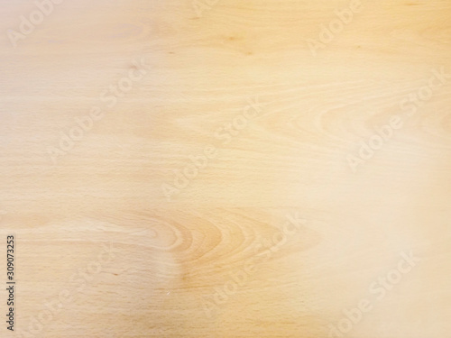 Smooth wooden surface