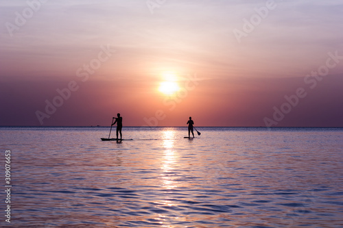 Paddle Boarding in Phuket, Thailand