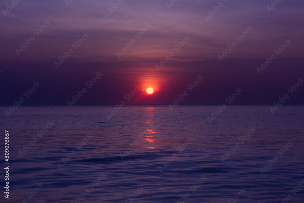 Fototapeta premium Sunset, Phuket, Thailand