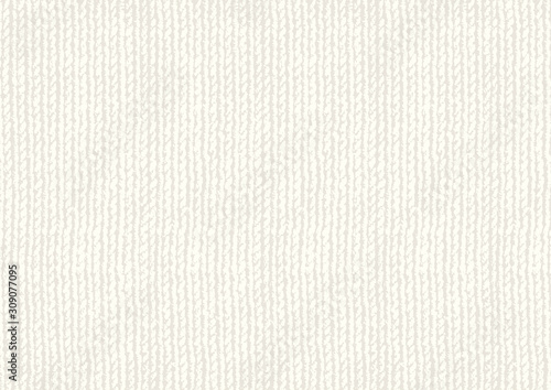 色も変えやすい白い毛糸の（パス）ベクターデータ