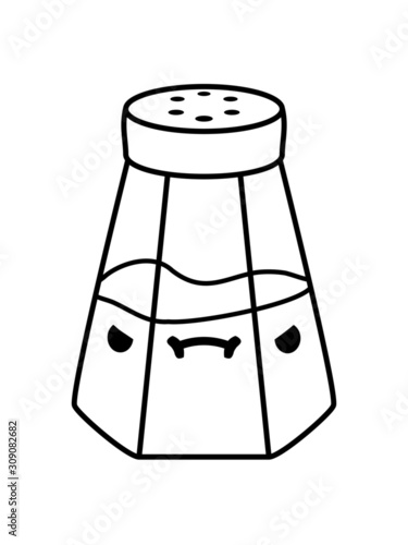 Design Böser Salzstreuer cool gla