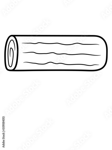 Clipart Design Holzscheit 