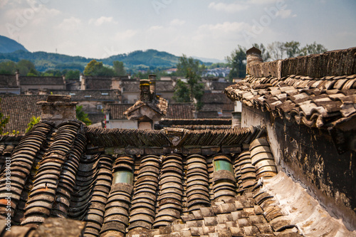 Hongcun Village, Huizhou ancient village, Anhui, China © sergeymugashev