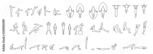 sketch of exercises