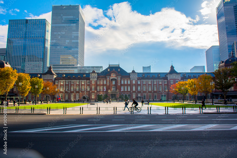 Morning View at Tokyo Station