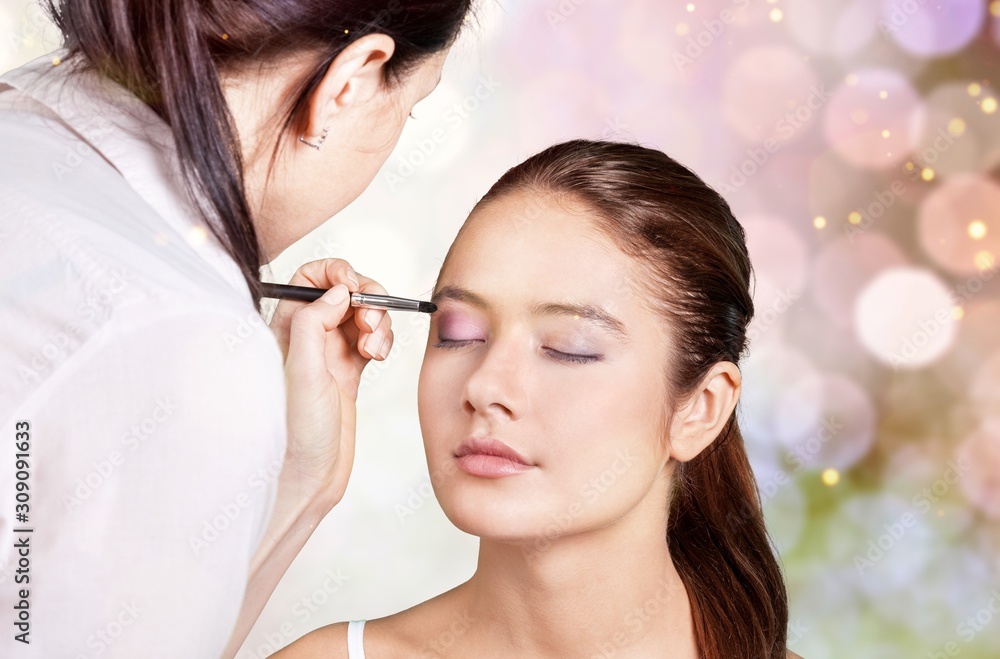 Makeup. Makeup.