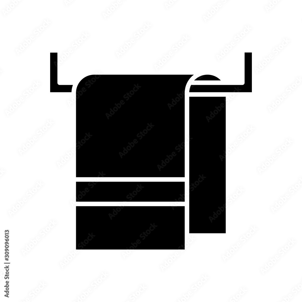 Towel Doodle Icon Vector Simple Design Towel Doodle Icon Vector Simple Design