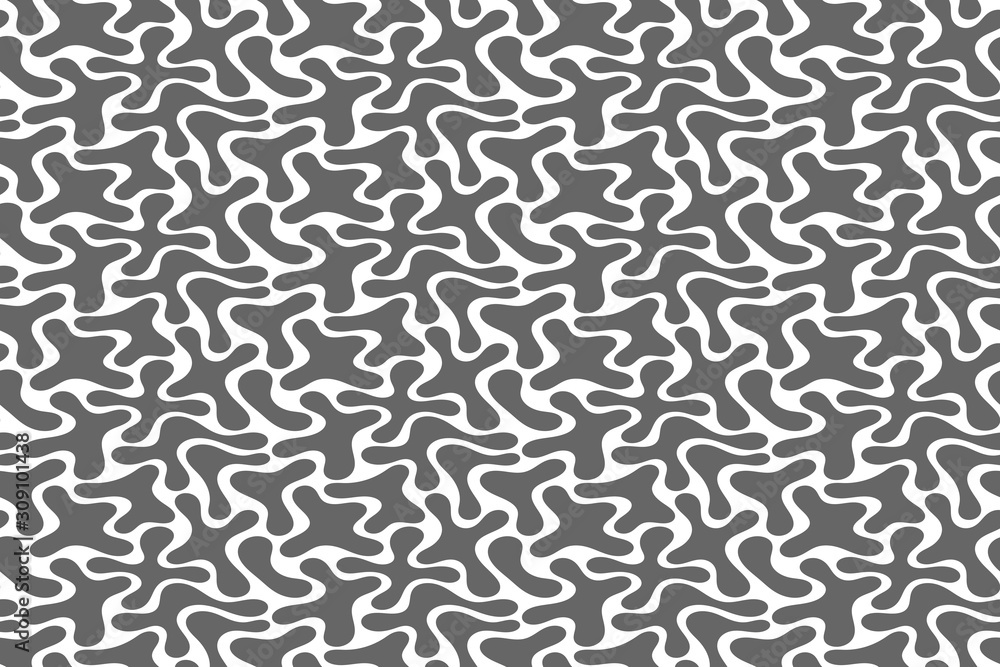 Abstract vector seamless pattern template. Abstract vector seamless pattern template.