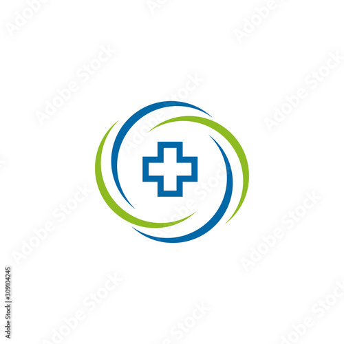 Free Download Medical and health care icon logo design vector template - GFXLoad