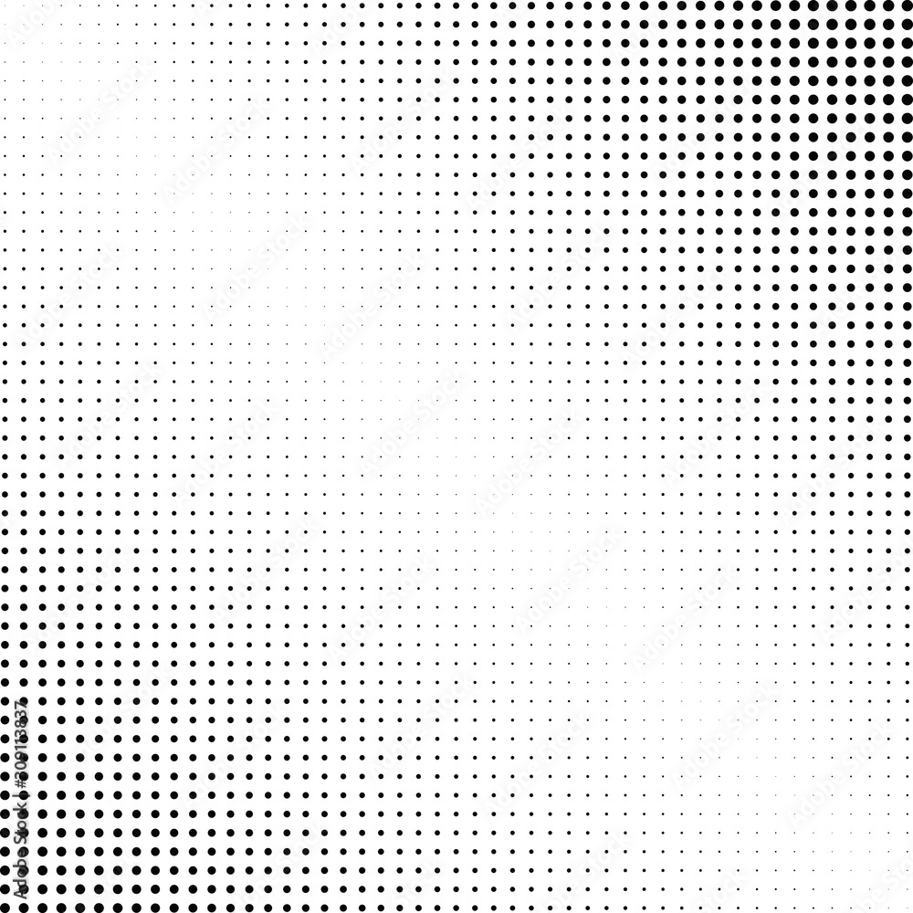 Abstract halftone dotted background. Monochrome pattern with dot and circles. Vector modern futuristic texture for posters, sites, business cards, cover postcards, interior design, labels, stickers. Abstract halftone dotted background. Monochrome pattern with dot and circles. Vector modern futuristic texture for posters, sites, business cards, cover postcards, interior design, labels, stickers.