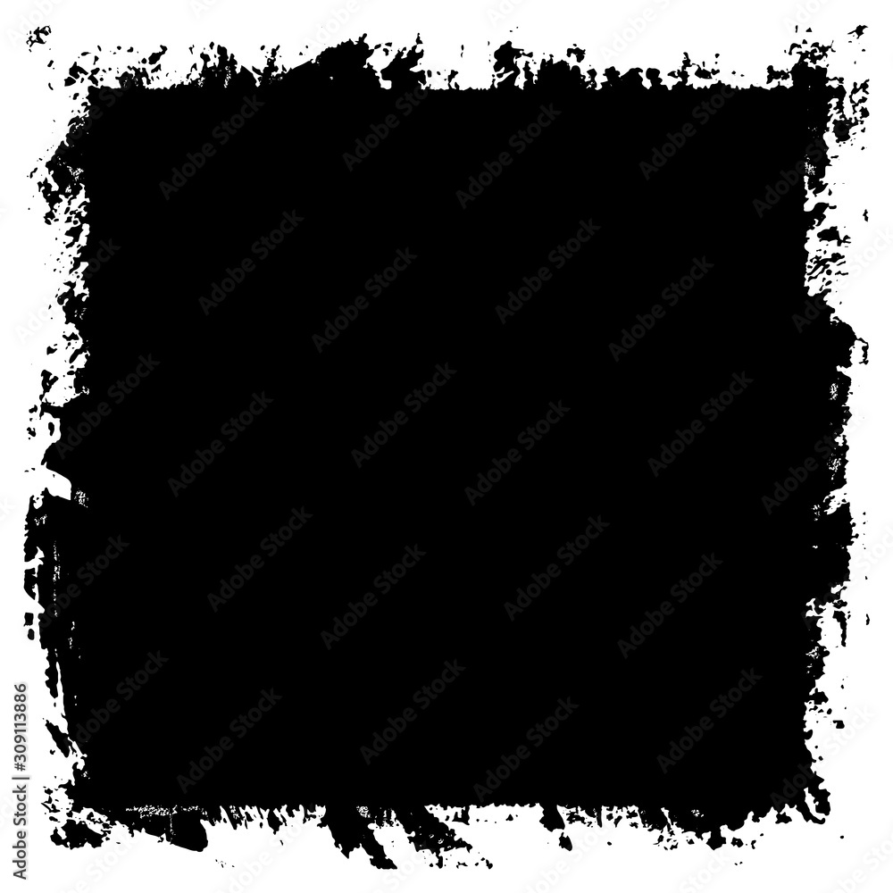 Grunge background black rectangular isolated on white background Grunge background black rectangular isolated on white background