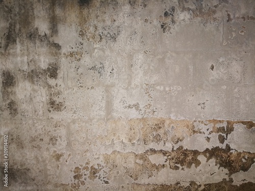 Concrete Wall Background With Copy Space.