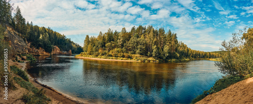 The Landscape Around Guaja National Park, Latvia photo
