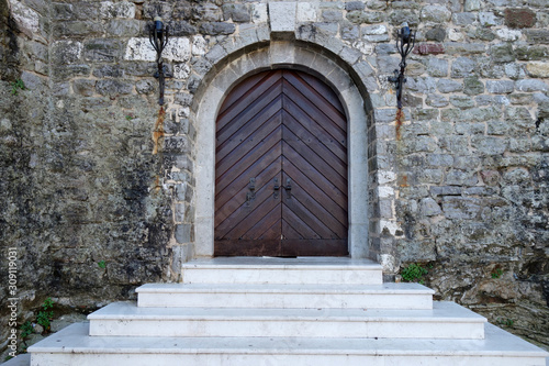 Main door of a fortress in Budva © aquiles1184