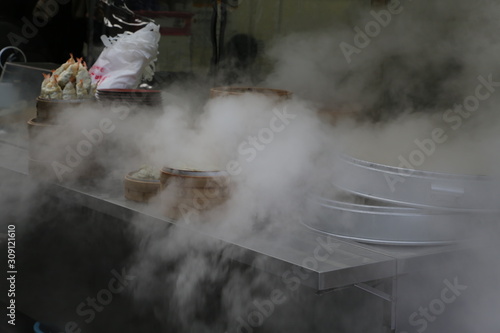 Korean steaming food in Seoul