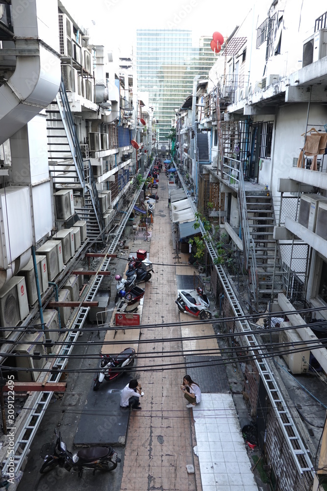 Modern Bankok city picture (Bangkok, Thailand)