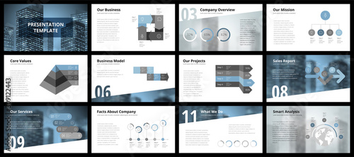 Business presentation templates