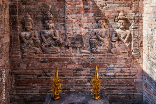 Prasat Kravan temple ancient temple complex Angkor Wat, Cambodia photo