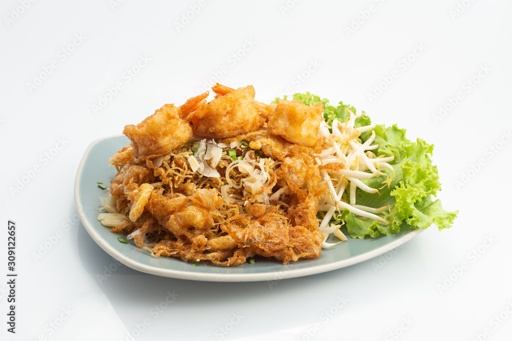 Sweet & Sour Crispy Noodles with shrimp Sweet & Sour Crispy Noodles with shrimp