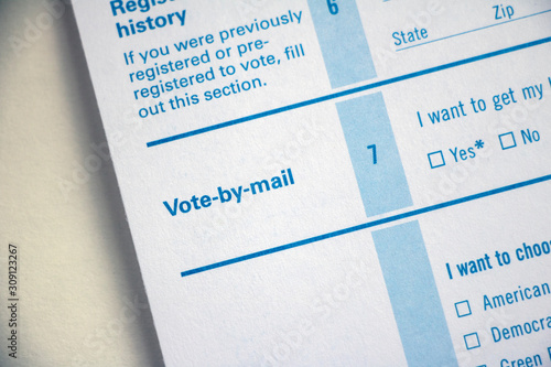 Voter Registration, Vote by Mail
