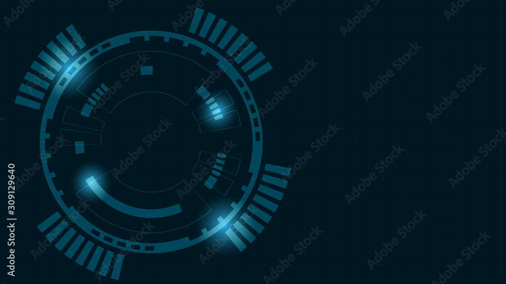 Abstract Digital Technology Cycle background.Business growth transformation Successful financial. Abstract Digital Technology Cycle background.Business growth transformation Successful financial.