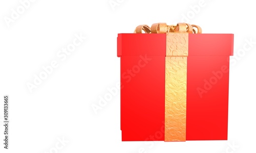 3d illustration of gift boxes