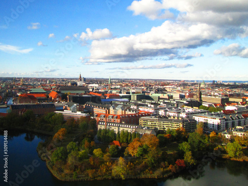 Morning Copenhagen, Christiania view