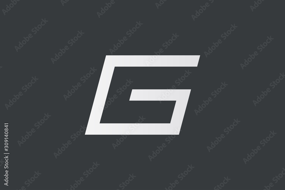 Logo Vector Initial Letter G. Flat Vector Logo Design Template element Logo Vector Initial Letter G. Flat Vector Logo Design Template element