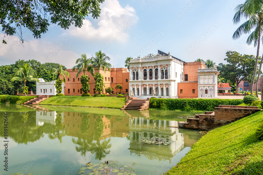 View at the Building of Museum in Sonargaon town in Bangladesh