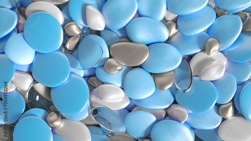 Beautiful background with beads, particles and simulation. 3d illustration, 3d rendering. Beautiful background with beads, particles and simulation. 3d illustration, 3d rendering.