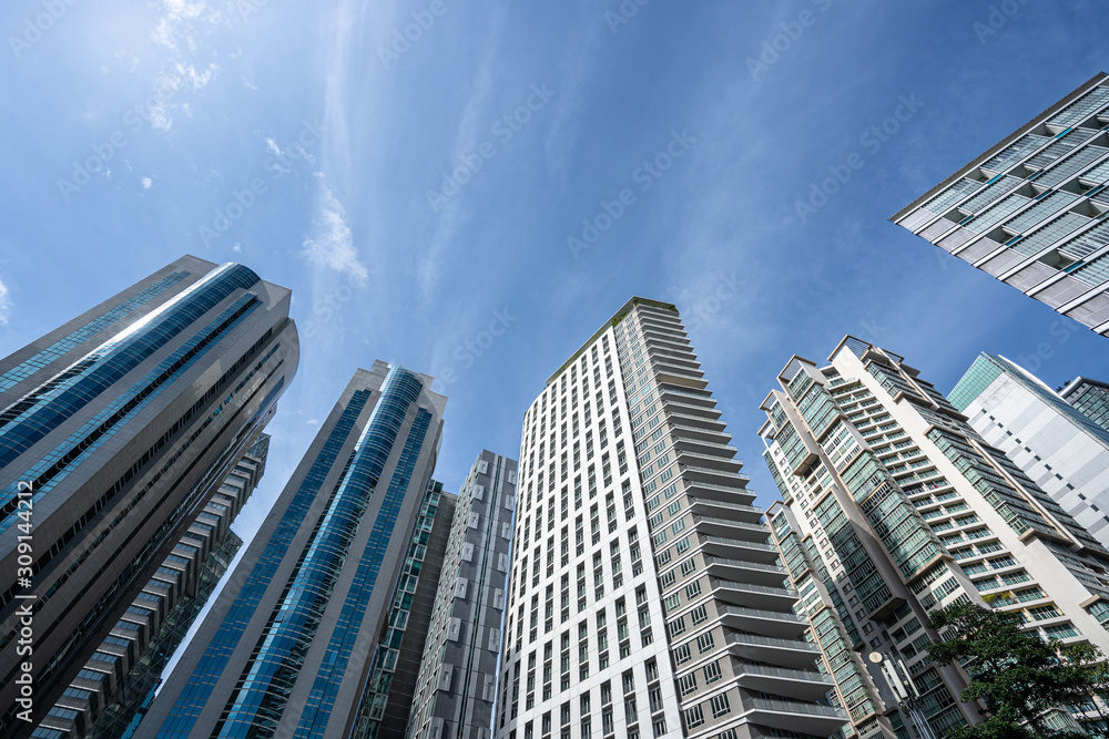 Obraz premium modern office building in kuala lumpur