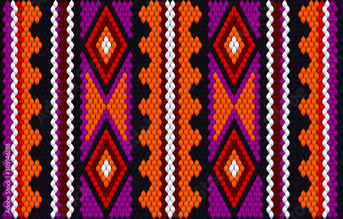 The traditional ornament of the inhabitants of the east and the Arab world.