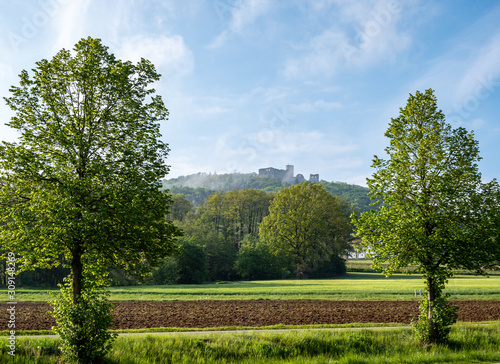 Blick auf die Burgruine in Neumarkt Oberpfalz photo