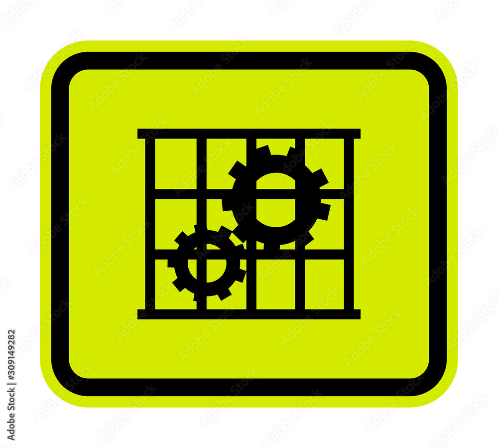 PPE Icon.Use Guards Protection Symbol Sign Isolate On White Background,Vector Illustration EPS.10