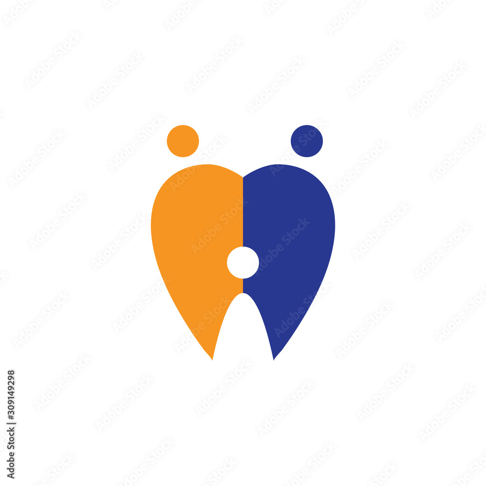 DENTAL LOGO VECTOR ILUSTRATION TEMPLATE. DENTAL LOGO VECTOR ILUSTRATION TEMPLATE.