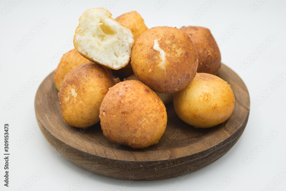 Colombian buñuelo - Deep Fried Cheese Bread Colombian buñuelo - Deep Fried Cheese Bread
