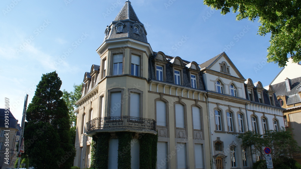 Naklejka premium Luxembourg is a small but beautiful country