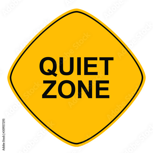 quiet zone sign