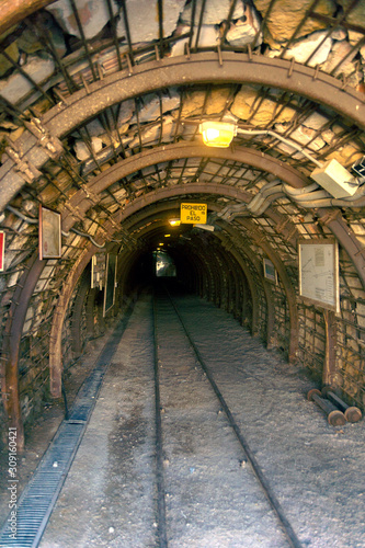 Deep underground mine