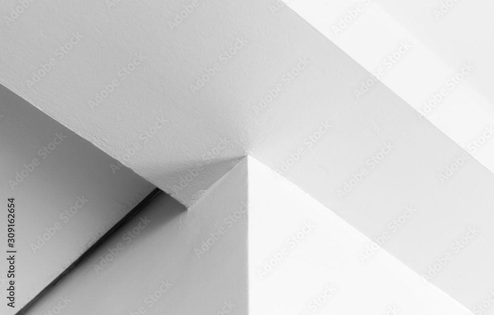 Abstract minimal geometric interior fragment Abstract minimal geometric interior fragment