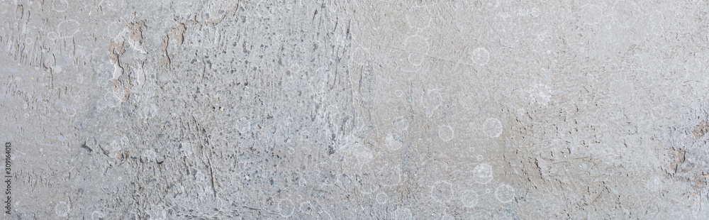 top view of textured grey surface with copy space, panoramic shot top view of textured grey surface with copy space, panoramic shot