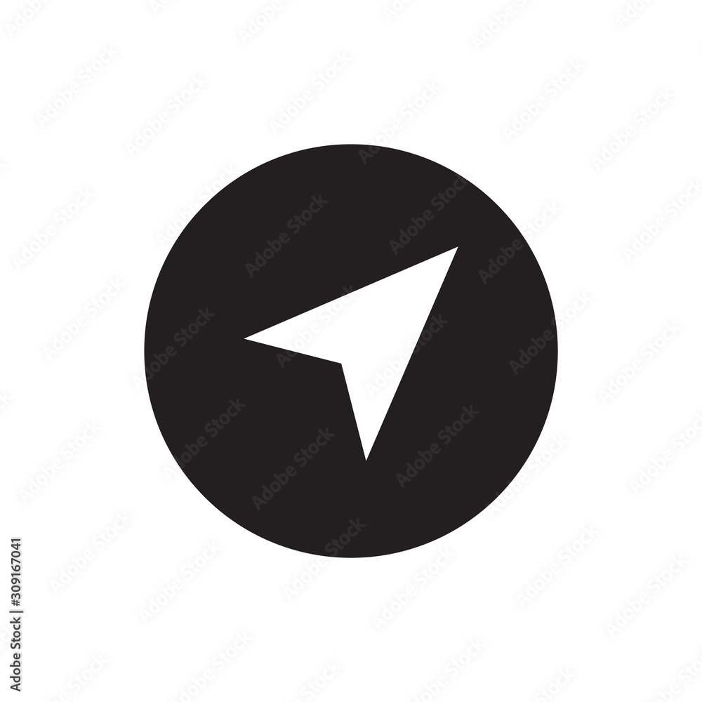 Arrow icon vector in simple style design Arrow icon vector in simple style design