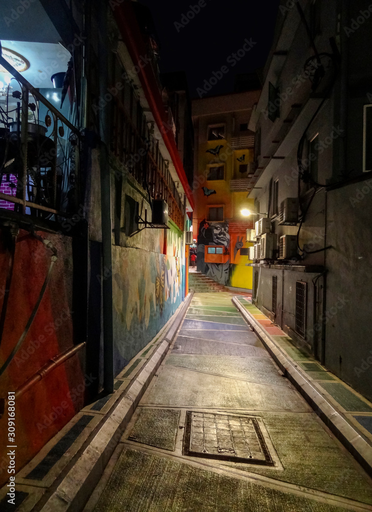 alleyway in Kuala Lumpur