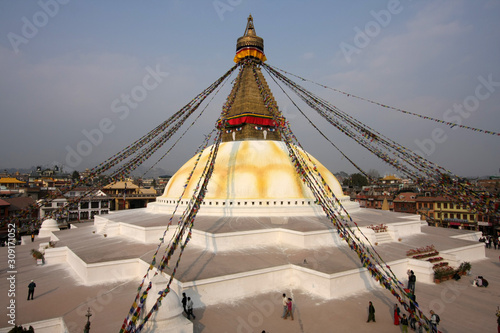 Stupa von Bodnath, Kathmandu, Nepal